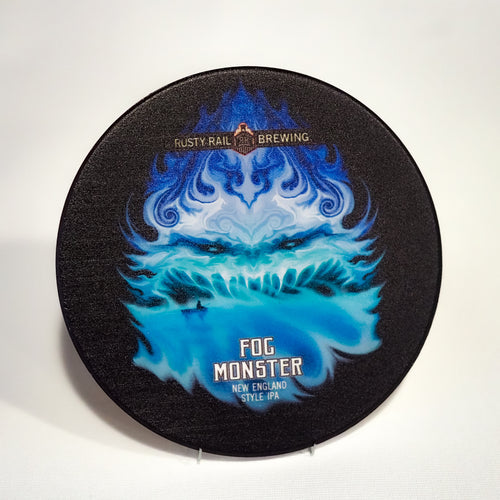 Ceramic Fog Monster Coaster