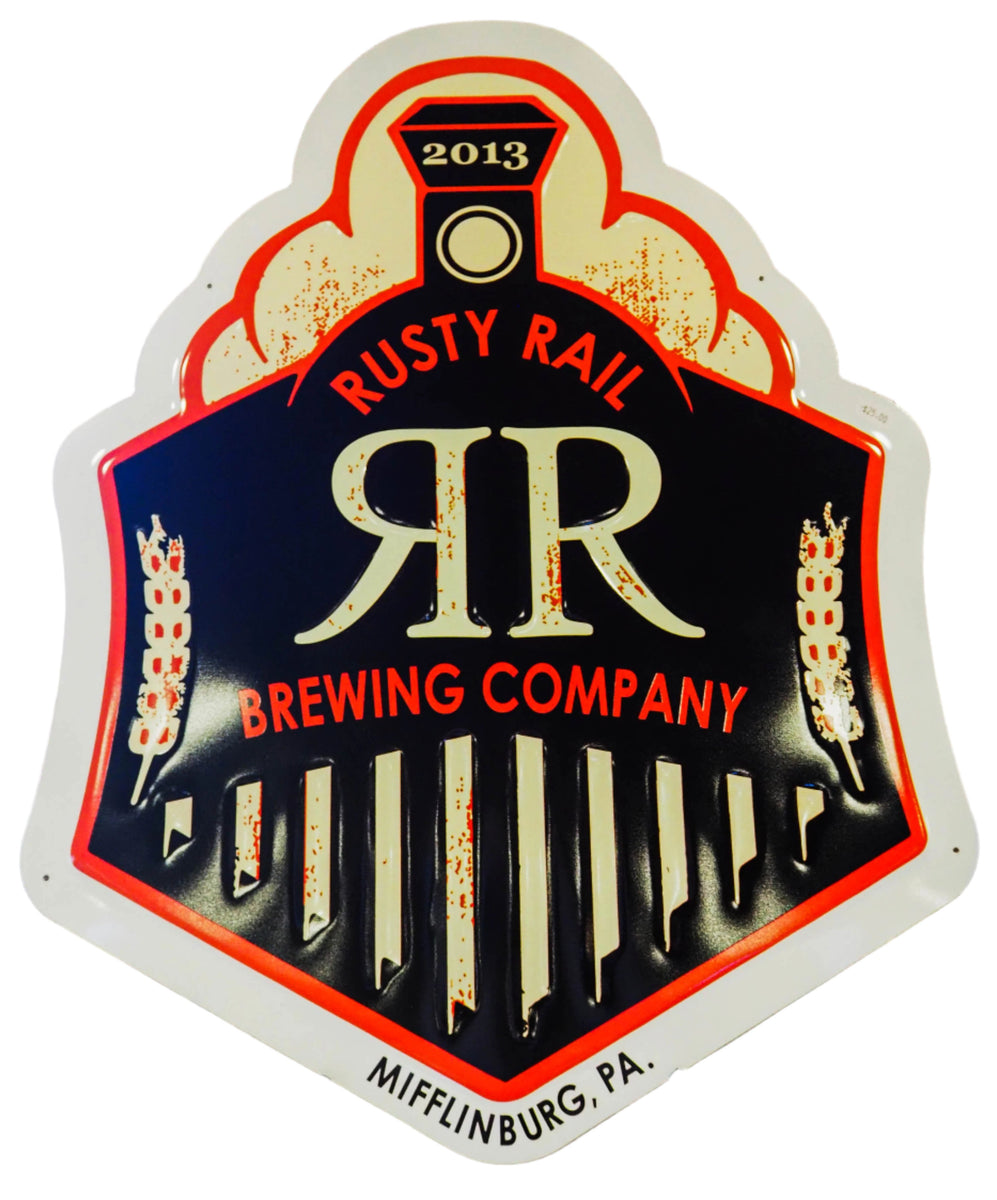 Banner and Tin Tackers – Rusty Rail Brewing Company